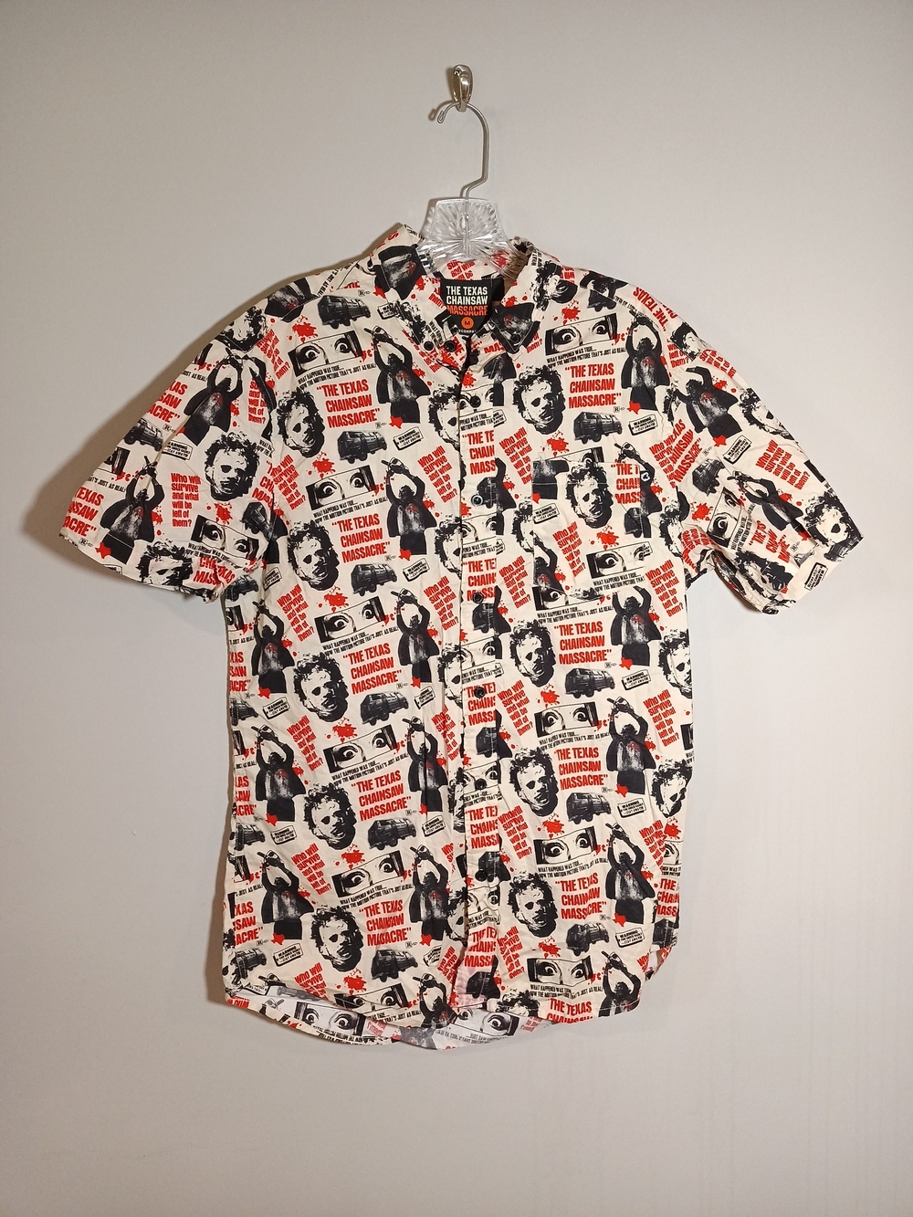Creepy Co. The Texas Chainsaw Massacre Graphic Short-Sleeve Shirt Men's M